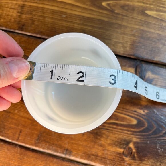 Siesta Ware Clubs Playing Card Coffee Cup Mug Wooden Handle milk glass - Picture 9 of 10